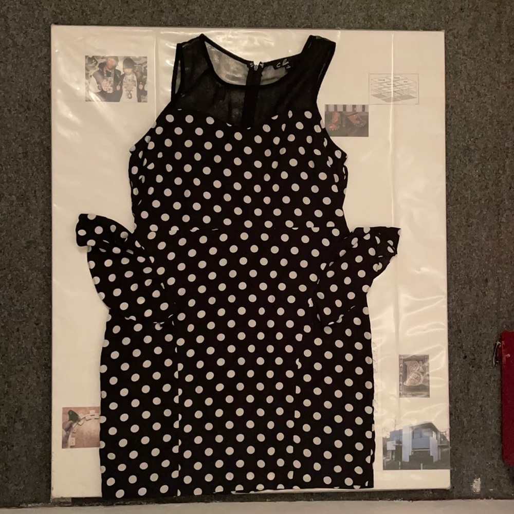 Pretty Polka Dot Dress. Lightly Used!